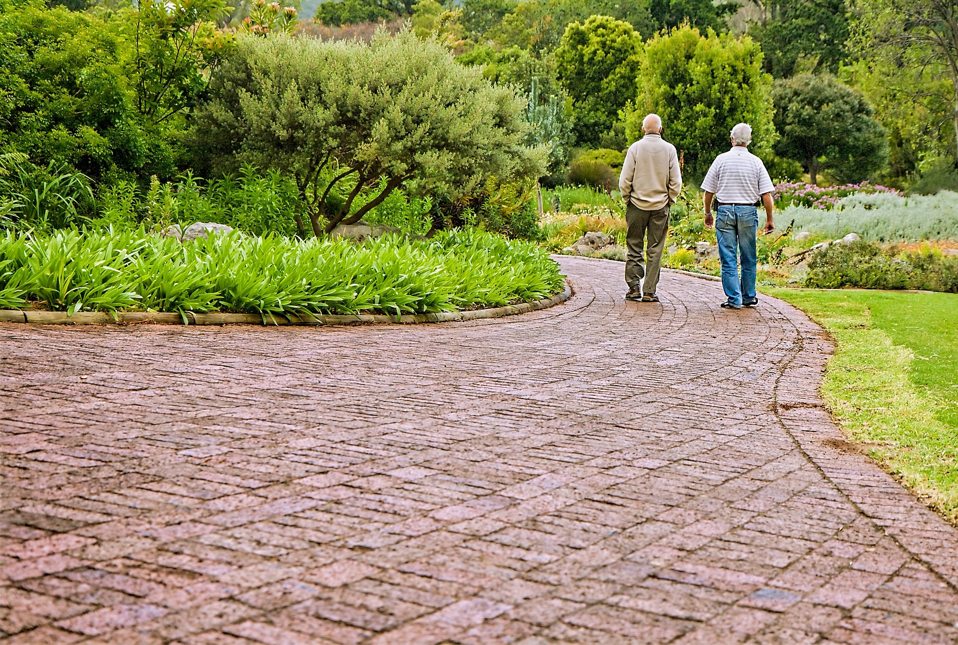 heren wandelen